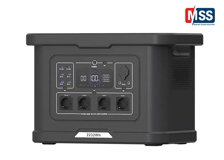 2400W Outdoor Portable Battery