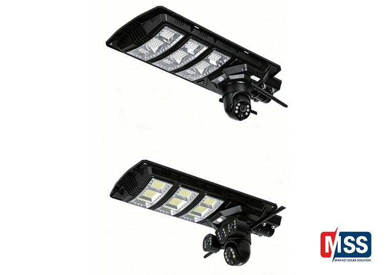 Streetlight Integrated Solar Camera